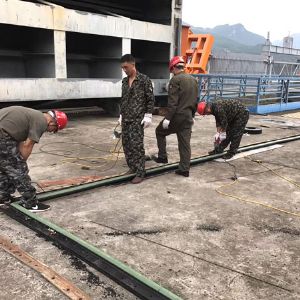 閘門水封更換、改造施工